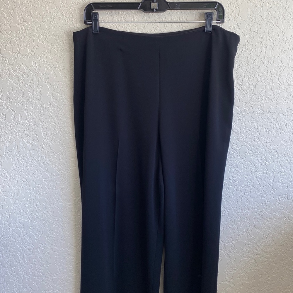 Diane von Furstenberg crepe trousers.